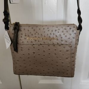 Dooney & Bourke ostrichTextured Crossbody Bag